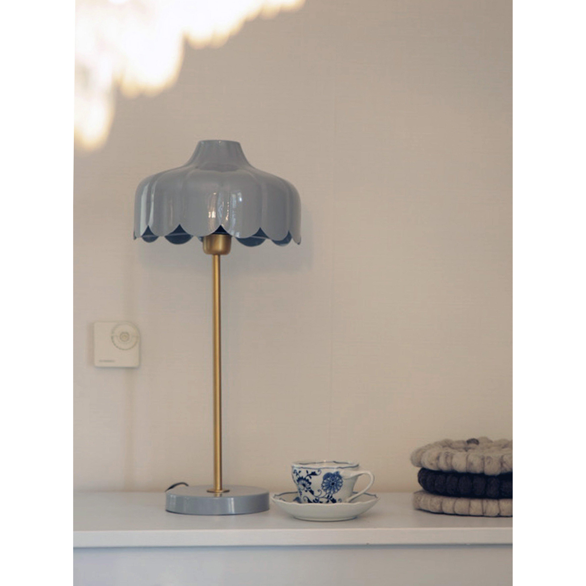 Bordsslampa PR Home Wells med Handgjord Lampskärm 50 cm