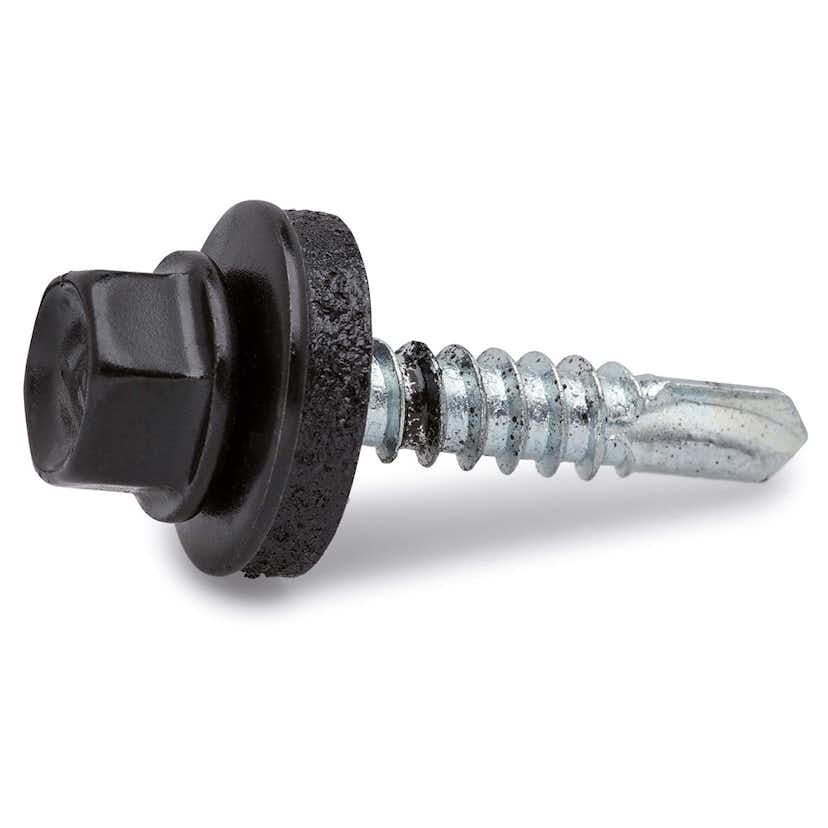 Lättbalkskruv FAST 4,8x19 svart