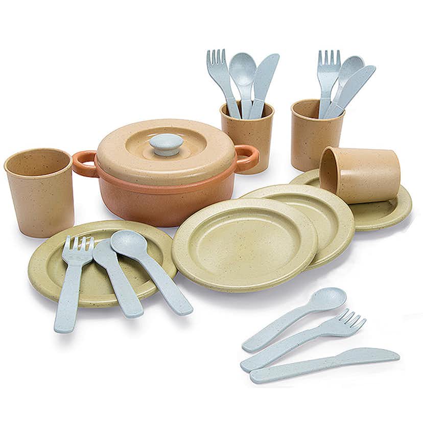 Matservis ABA Skol Bioplast 22 delar