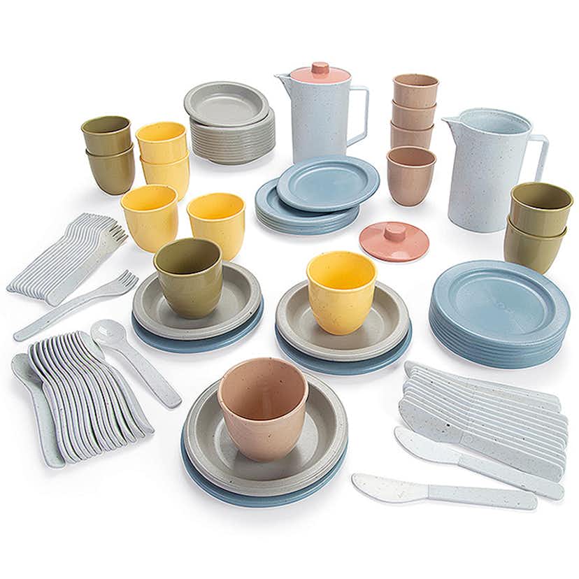 Frukostset ABA Skol Bioplast 94 delar