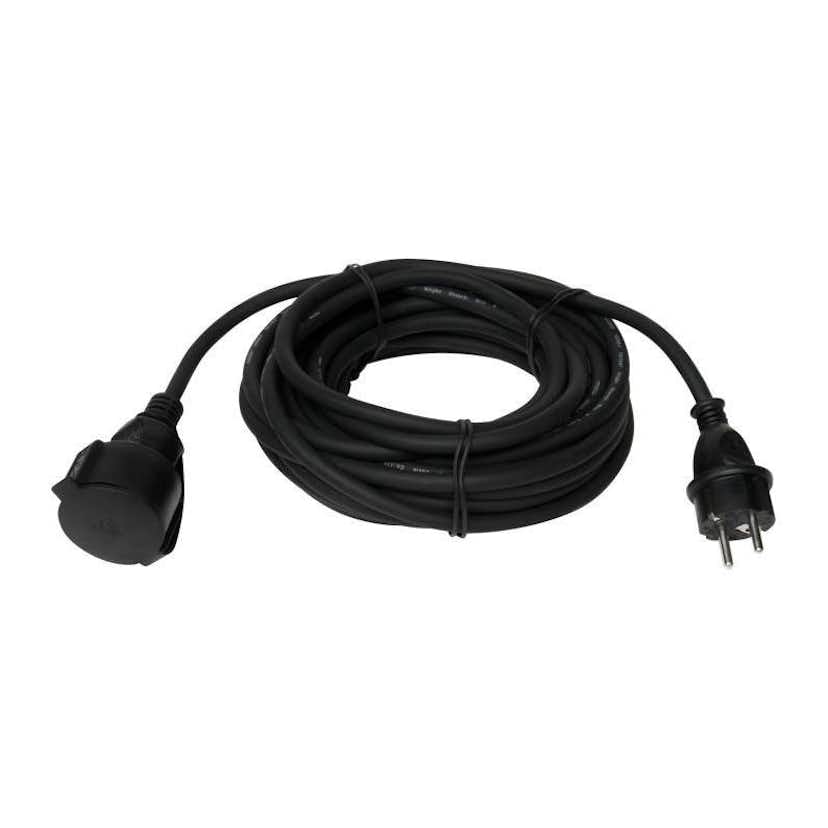 Skarvkabel Elkrav med jordad gummi 25 m