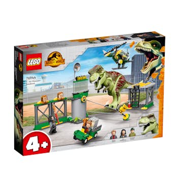 Lekset LEGO Jurassic World T-rex Dinosaurieflykt