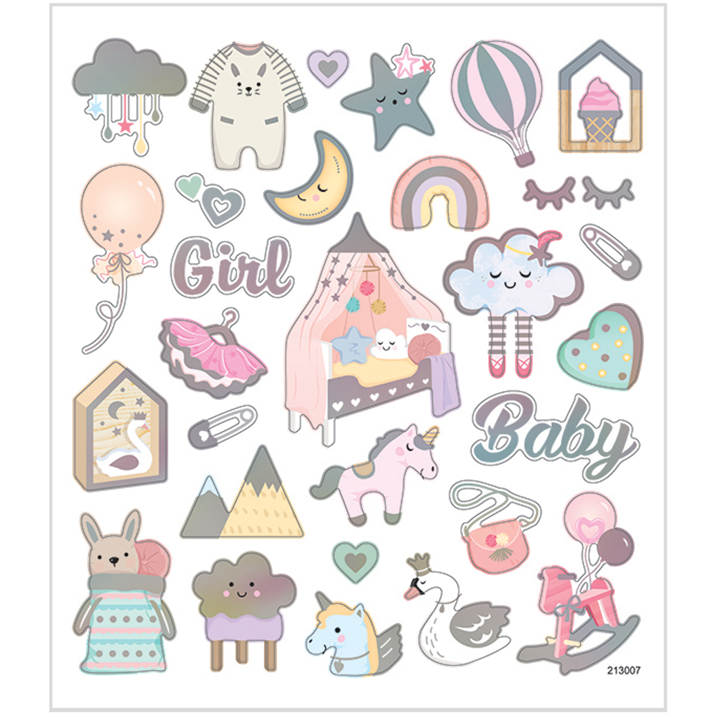 Stickers Creativ Company Baby Girl