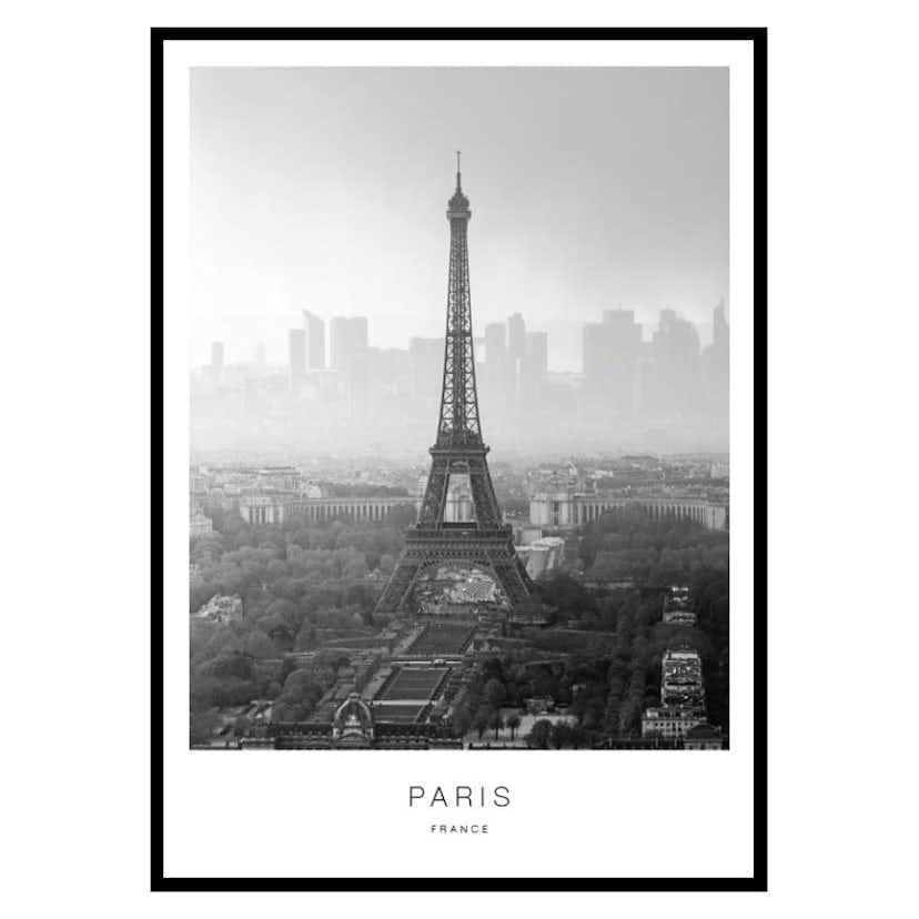 Poster Gallerix Paris Eiffel Tower Storlek: 30x40 cm