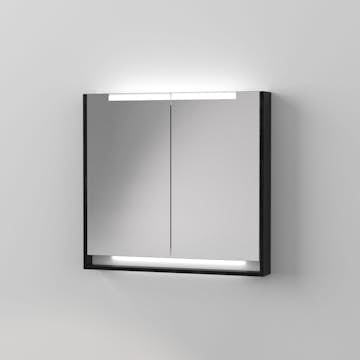 Spegelskåp DuoBad Gripen 80 med LED
