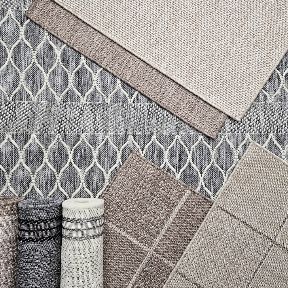 Flatvävd KM Carpets Madrid Frame