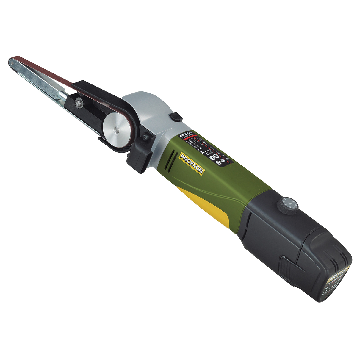 Bandslip Proxxon Bs/a Med batteri Och Laddare
