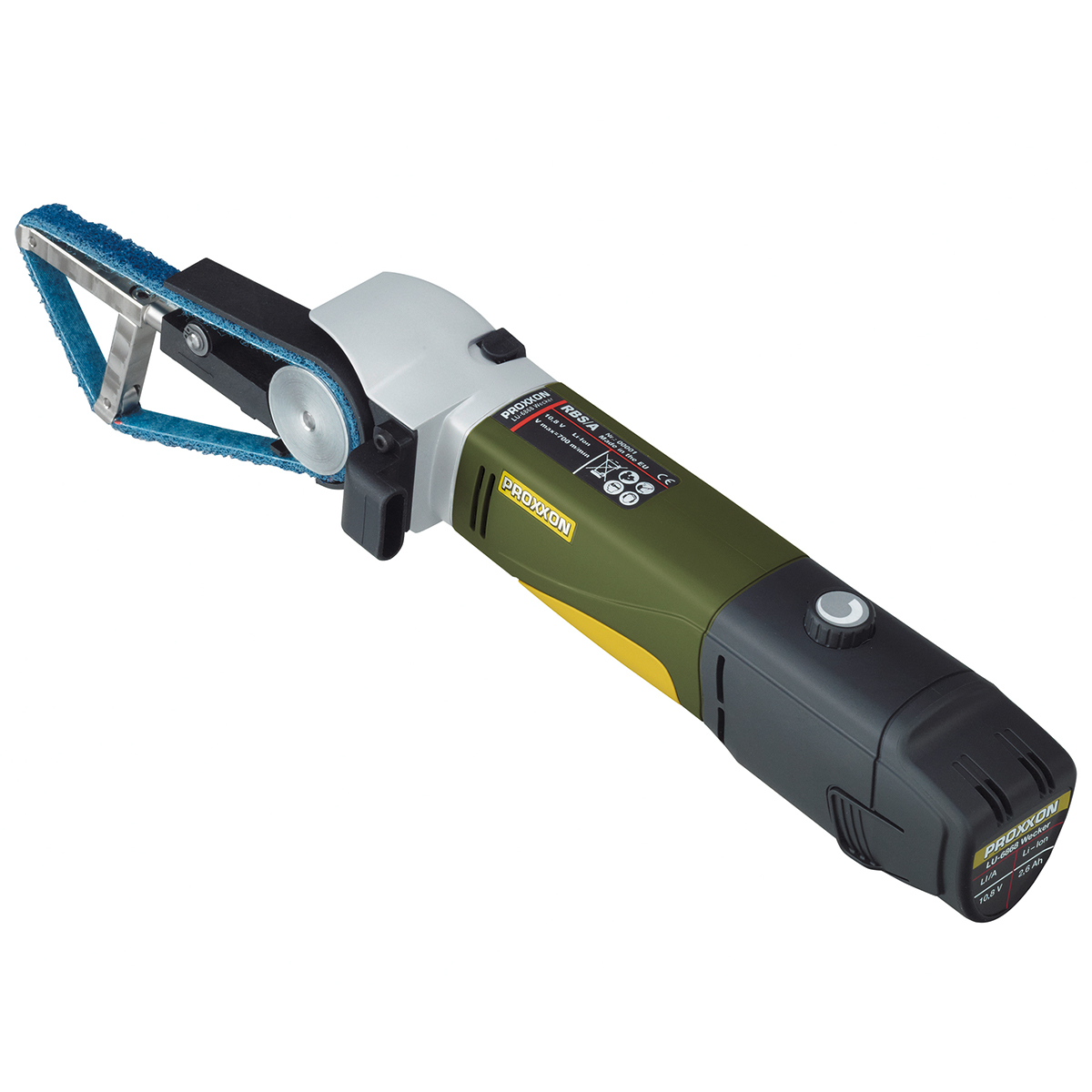 Bandslip Proxxon Rbs/a Med batteri och laddare