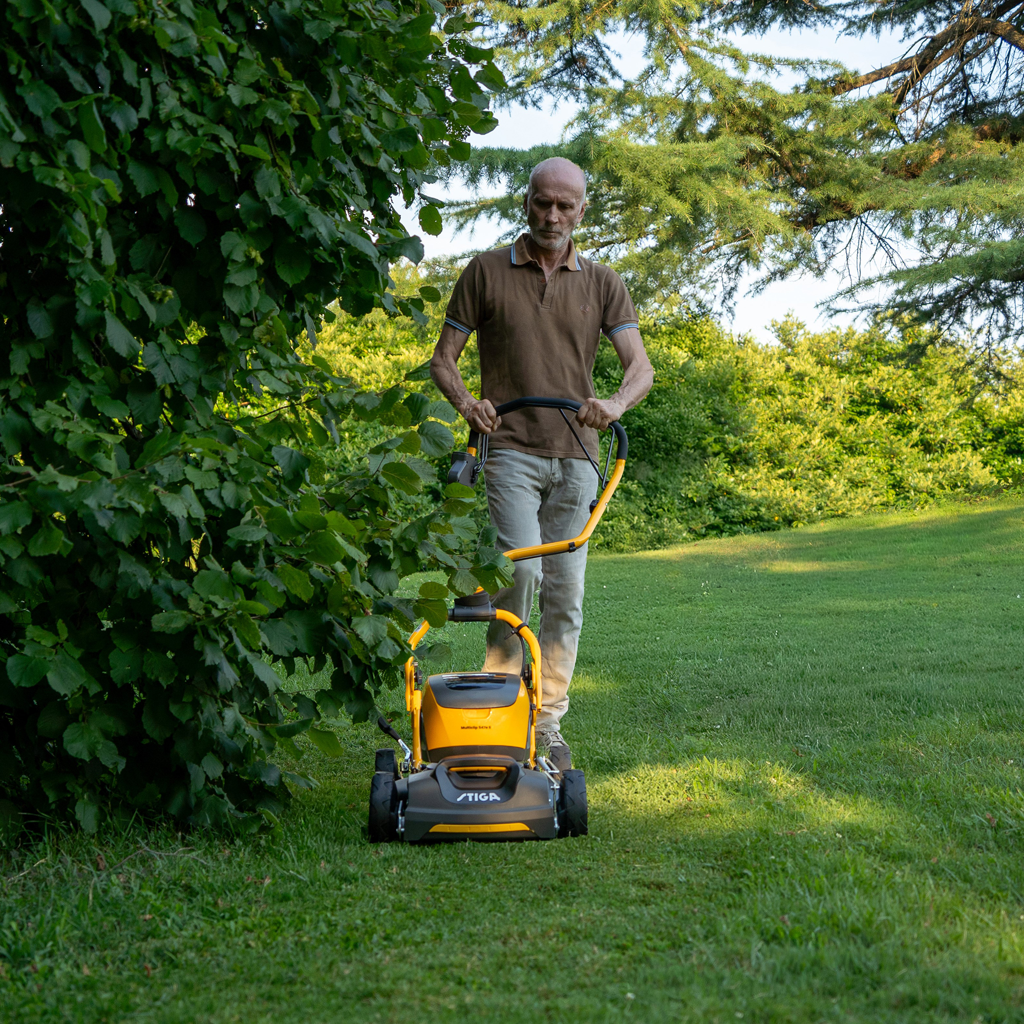 Gräsklippare Stiga Batteridriven 500-Serien Multiclip 547E S