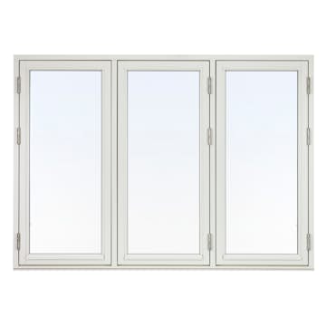 Sidohängt Fönster SP Fönster 3-Luft Fritid 2-Glas
