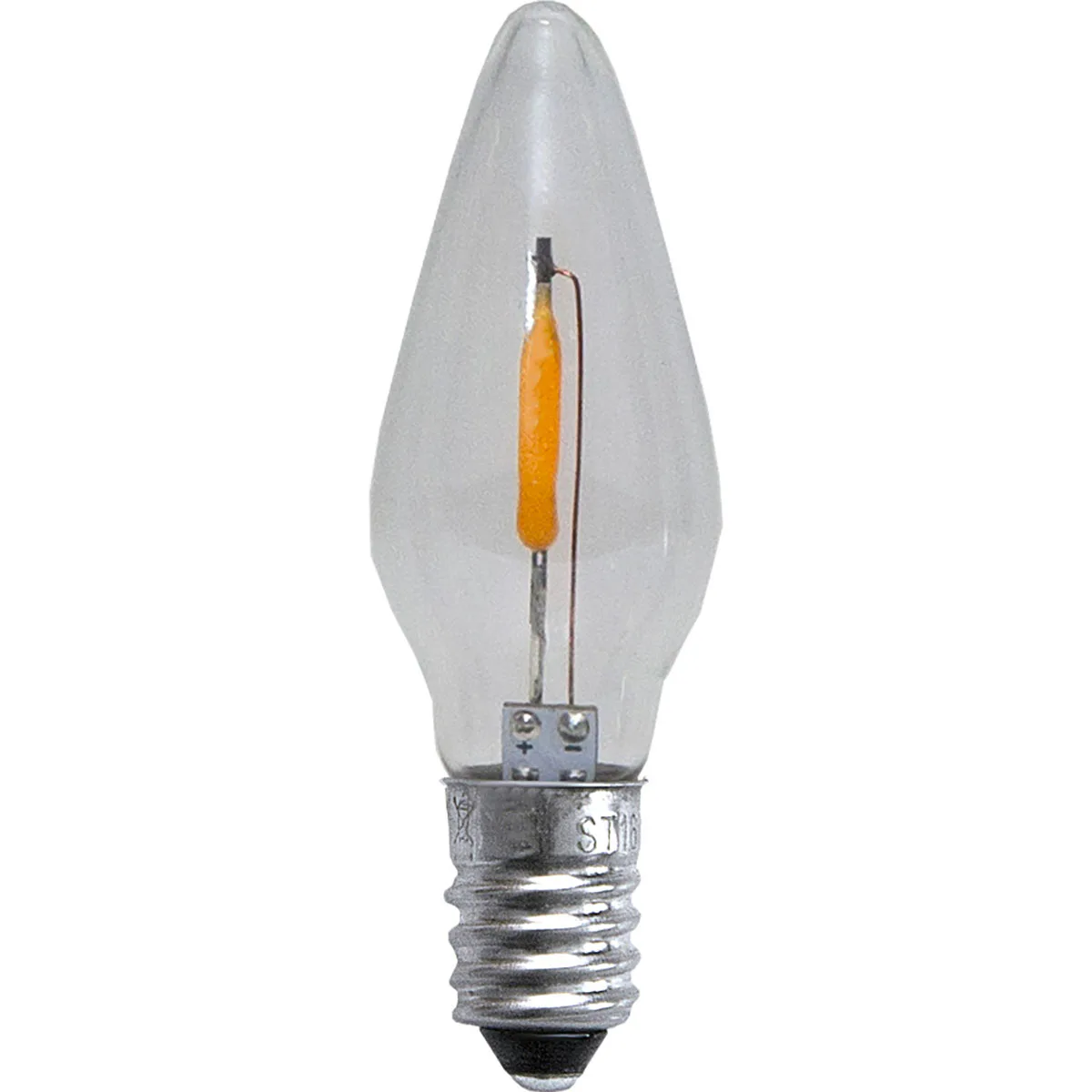 LED-Reservlampa Star Trading E10 Universal Transparent 3-pack för Inomhusbruk