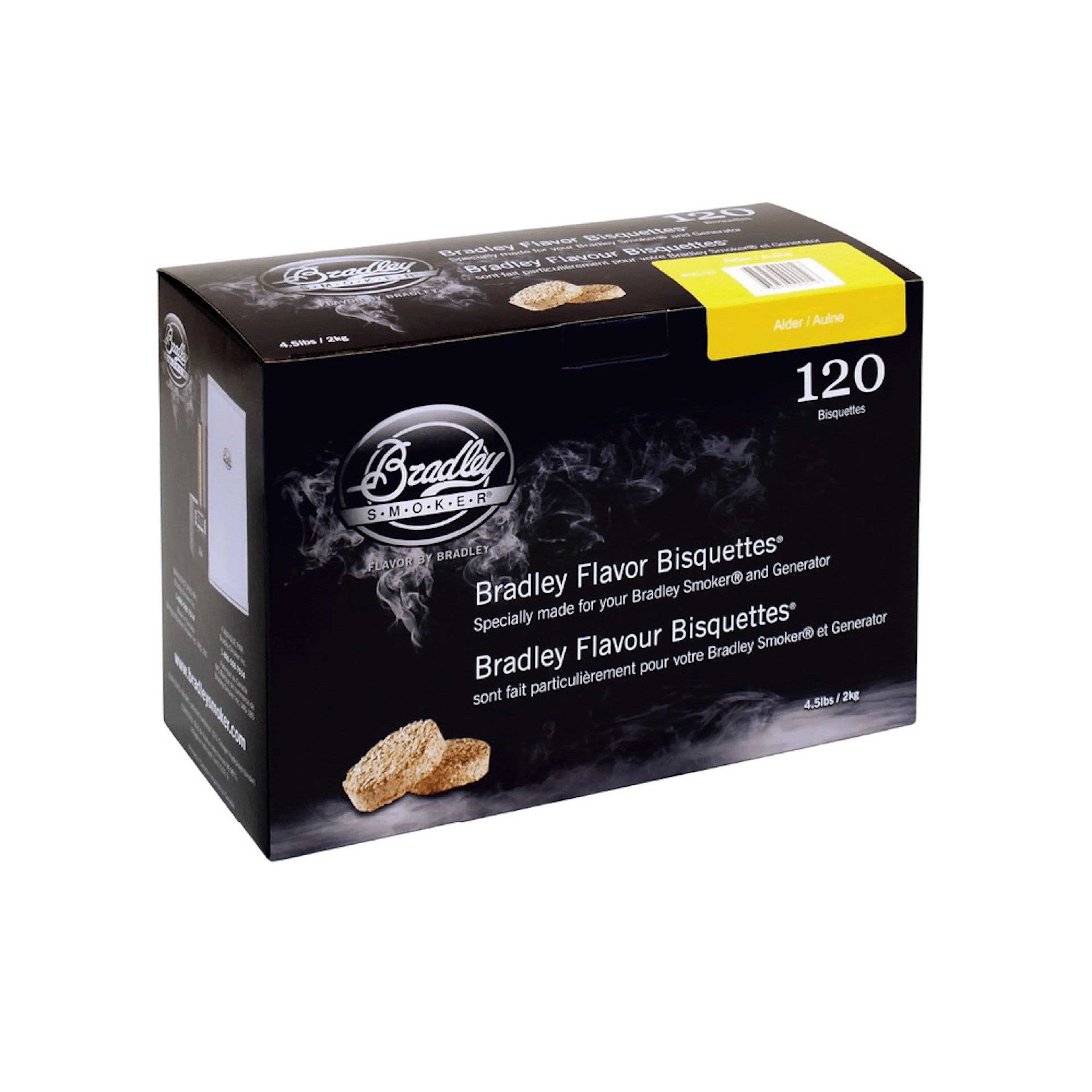 Briketter Bradley AL 120-pack