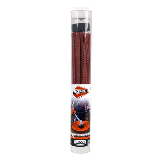 Trimmerlina Oregon Röd Techni-blade 7.0 mm x 26 cm 40 st
