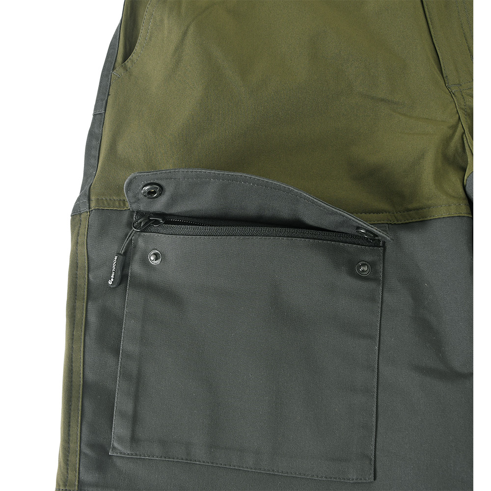 Shorts Woodline Boksund Grön/Grå