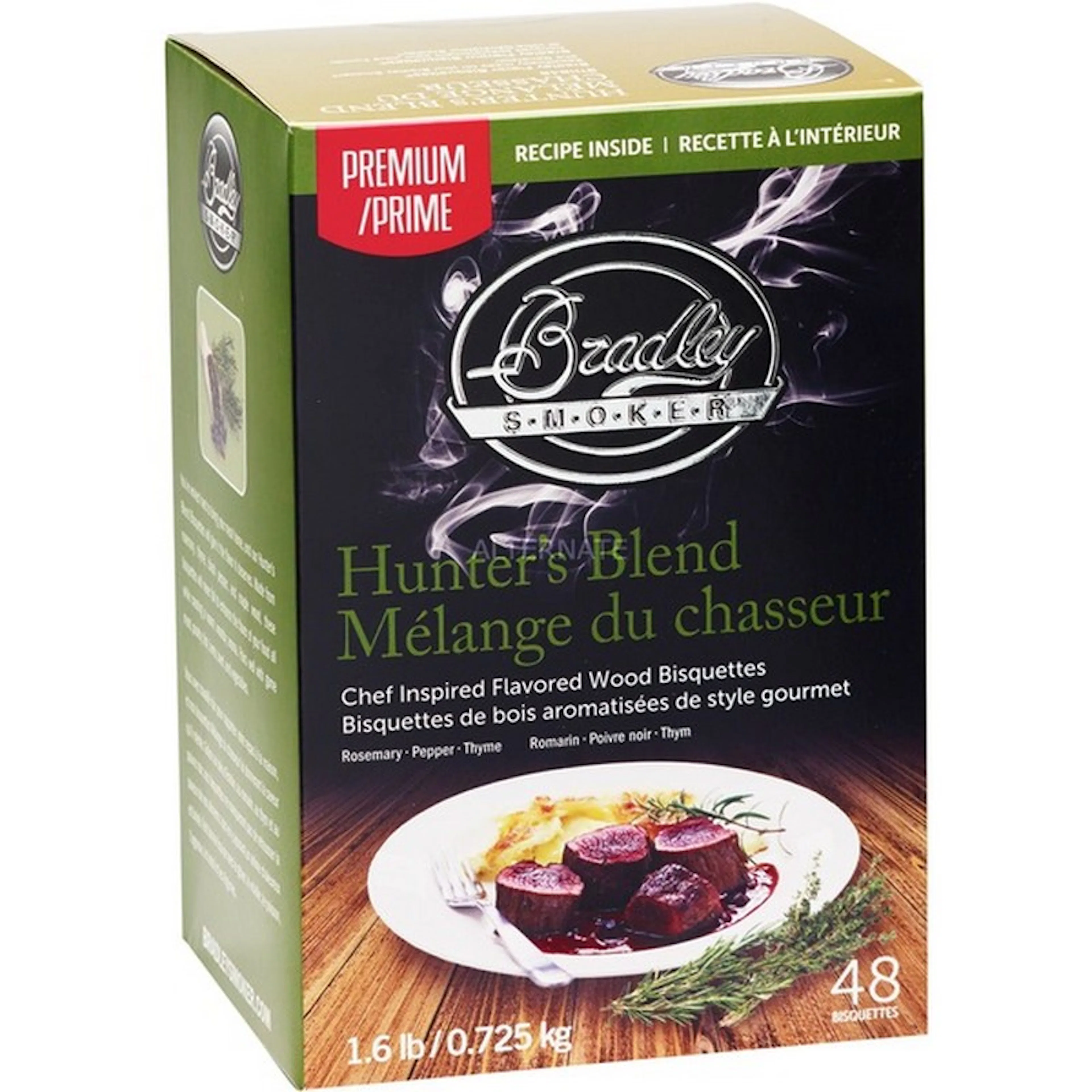 Briketter Bradley Hunters Blend 48-pack Premium Collection