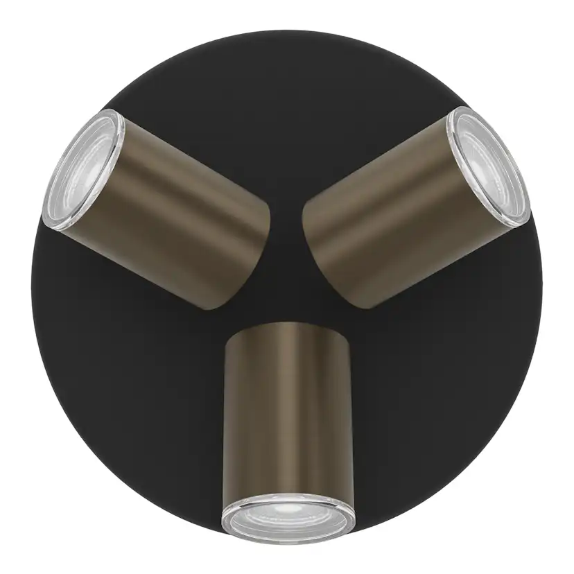 Spotlight Eglo Consuma 1 Rund med 3 Lampor