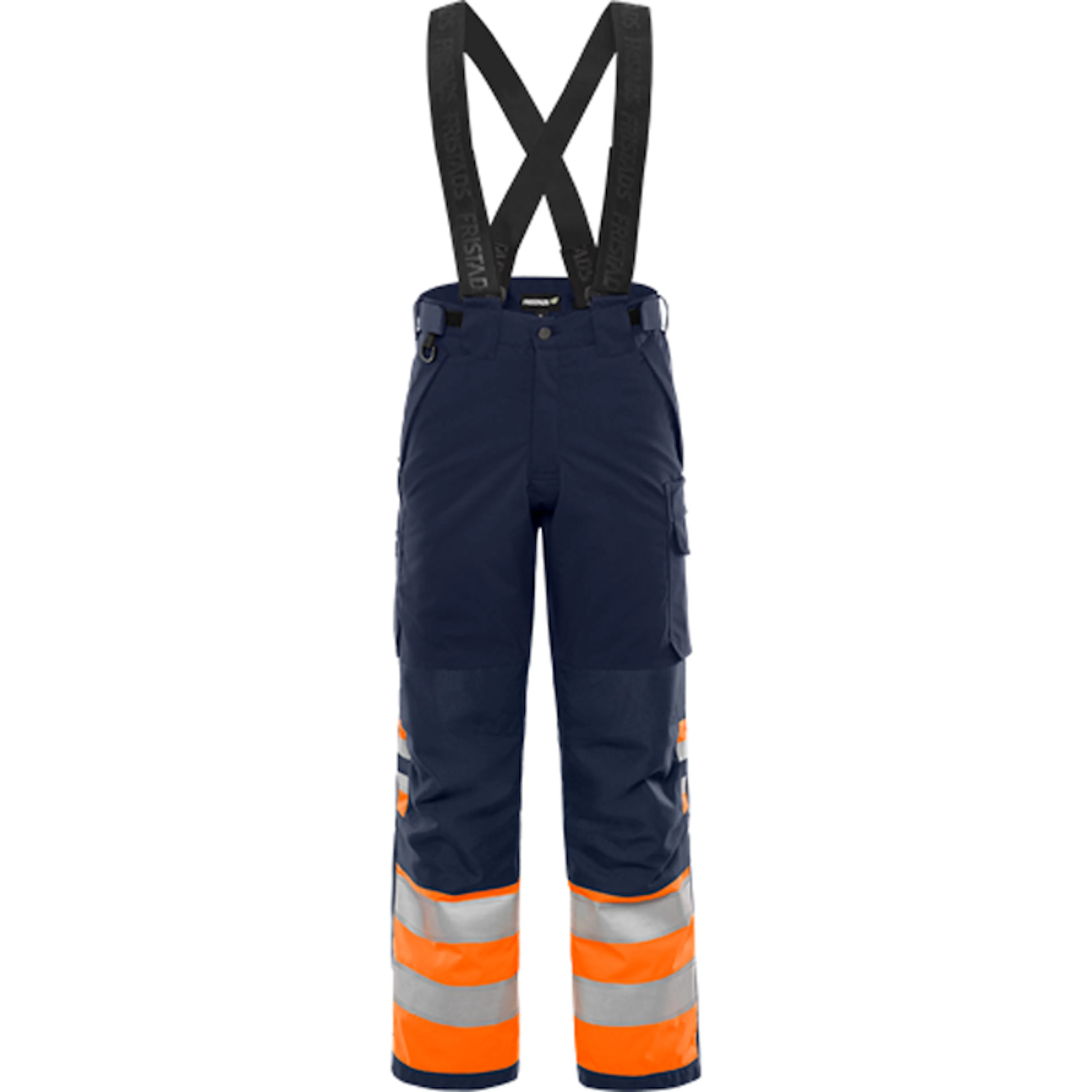 Varselorange/Marinblå