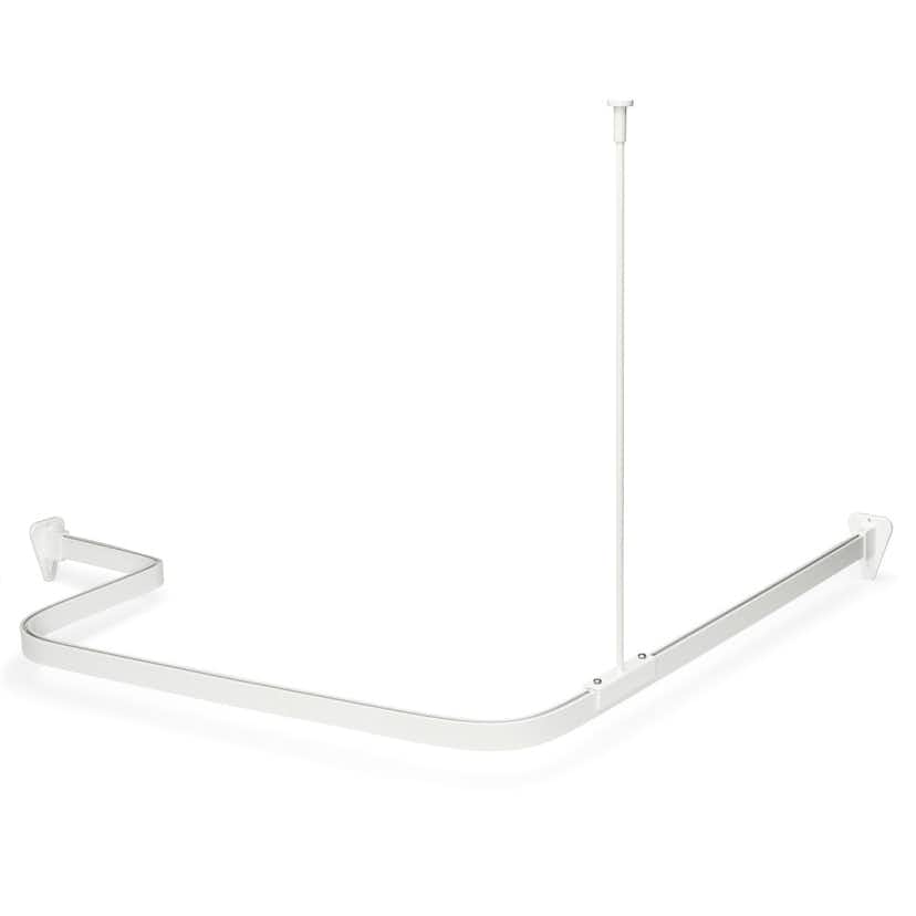 Duschstång Habo Skena Flexi Vit