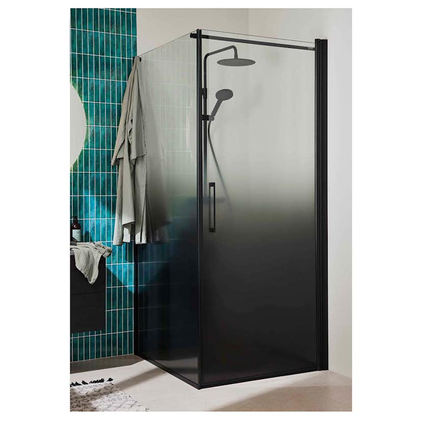 Duschhörn Noro Frost Concept Svart Gradient Höger