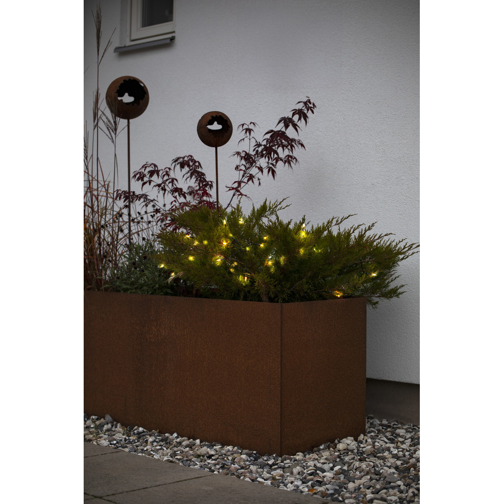 Ljusslinga Gnosjö Konstsmide Batteridriven 20st LED-lampor Amber Utomhus med Timer