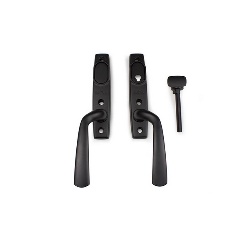 Handtag Habo Copenhagen Terassdörrhandtag inkl Långskylt Vändbart