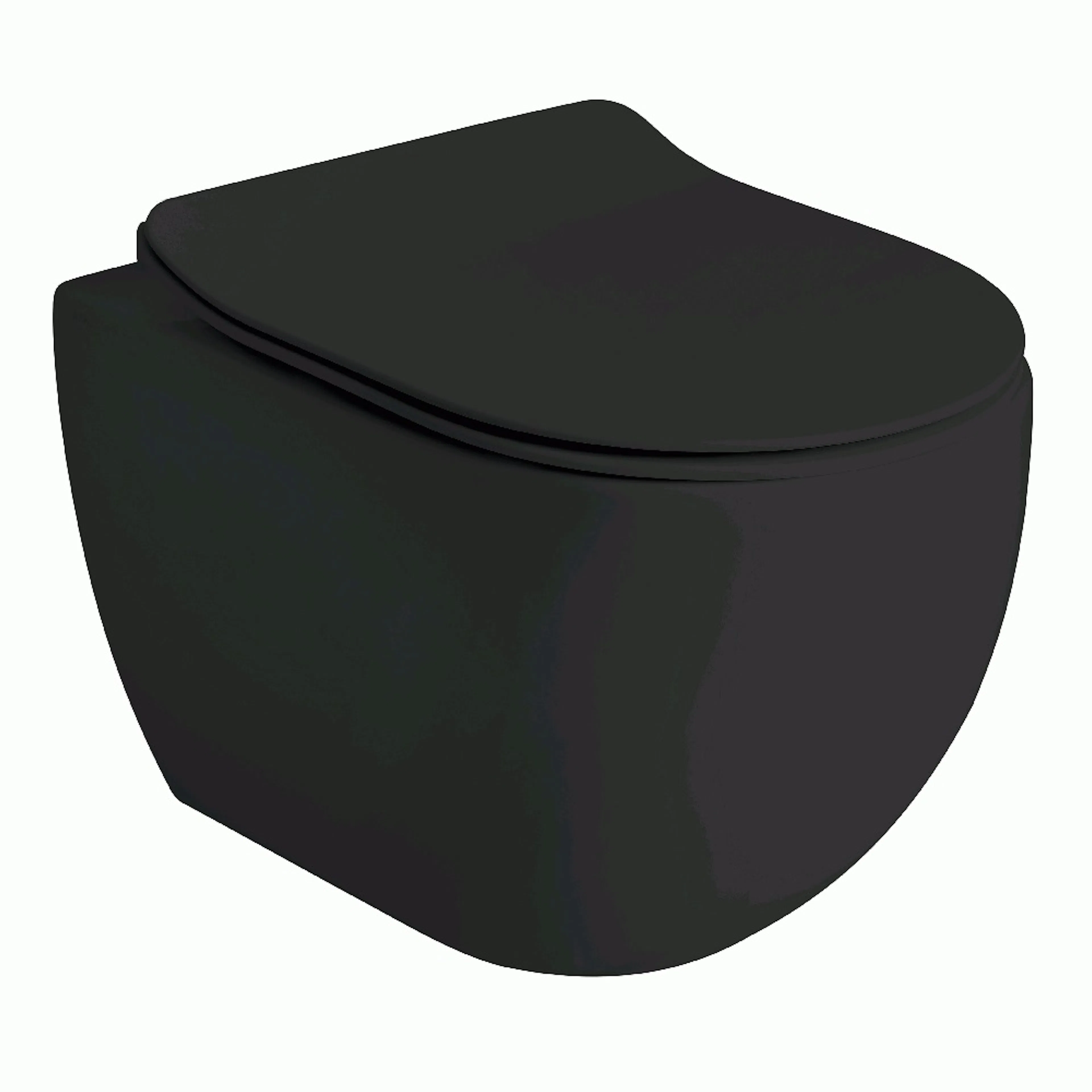 Vägghängd Toalettstol Lavabo Glomp Mini Rimless
