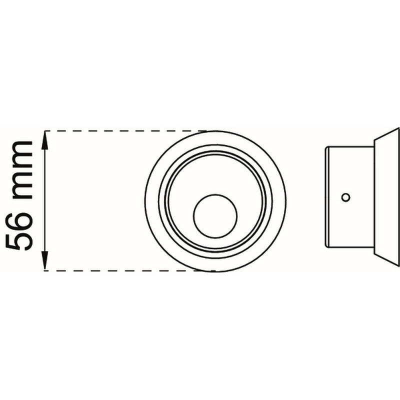 Tillbehör Habo Cylinderkopp med cylinderring för montering med Dubbelcylinder