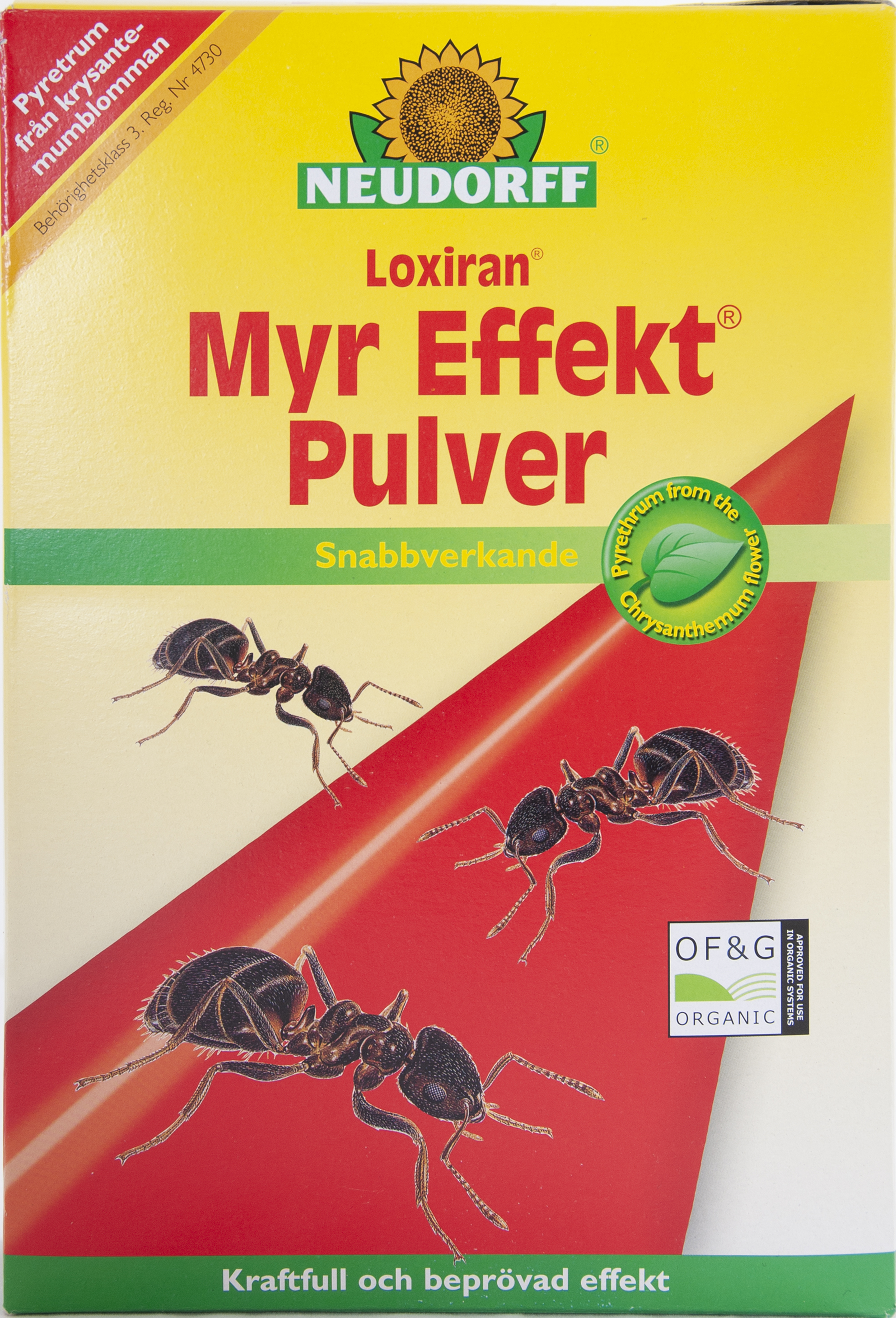 Insektsbekämpning Neudorff Myr Effekt Pulver Utomhus 2,5 kg