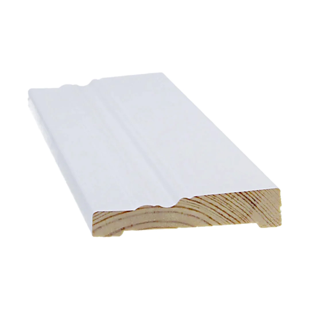 Dekorationslist CENT Vit 14x68x2200 mm
