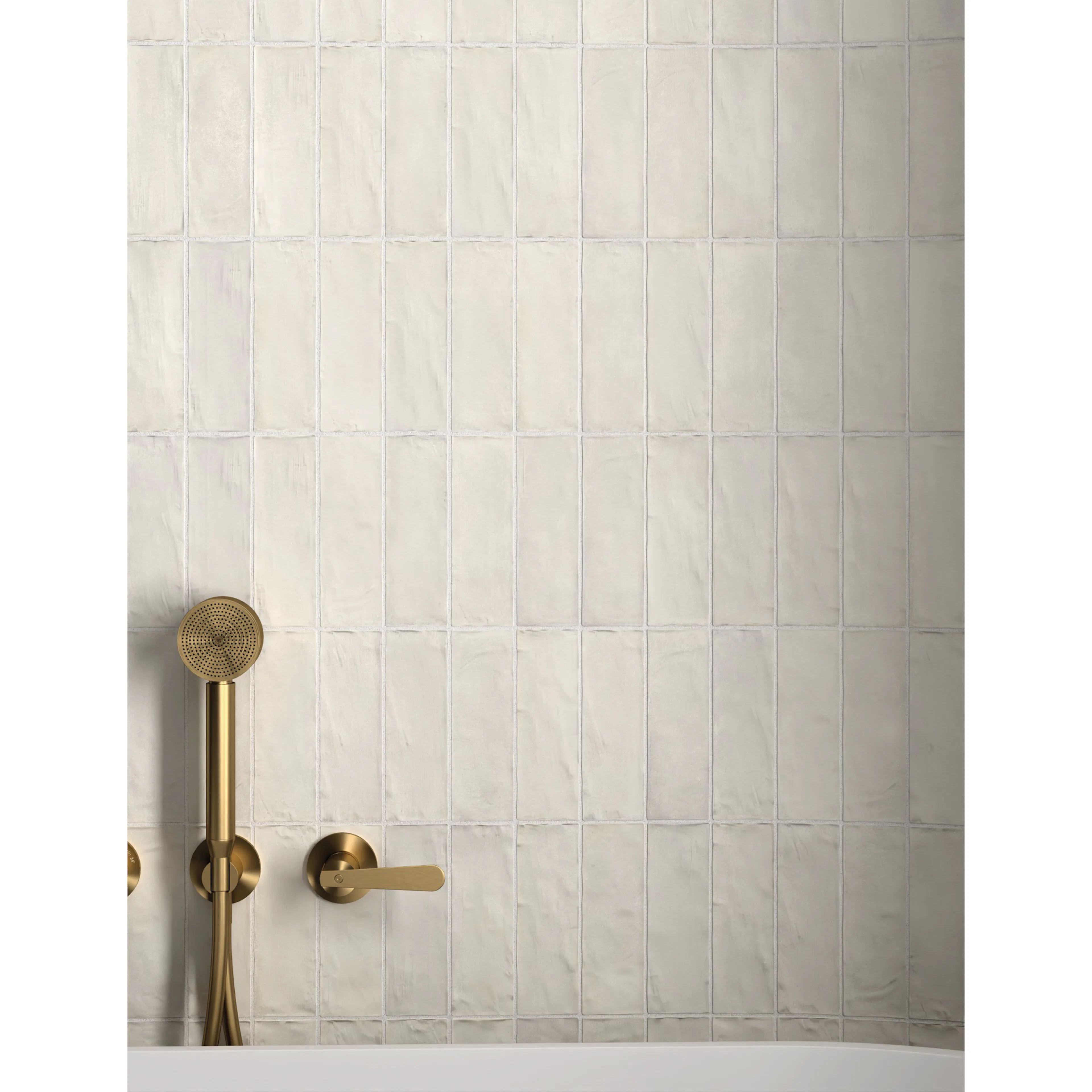 Kakel Lhådös Sandy Silca White 6,5x20