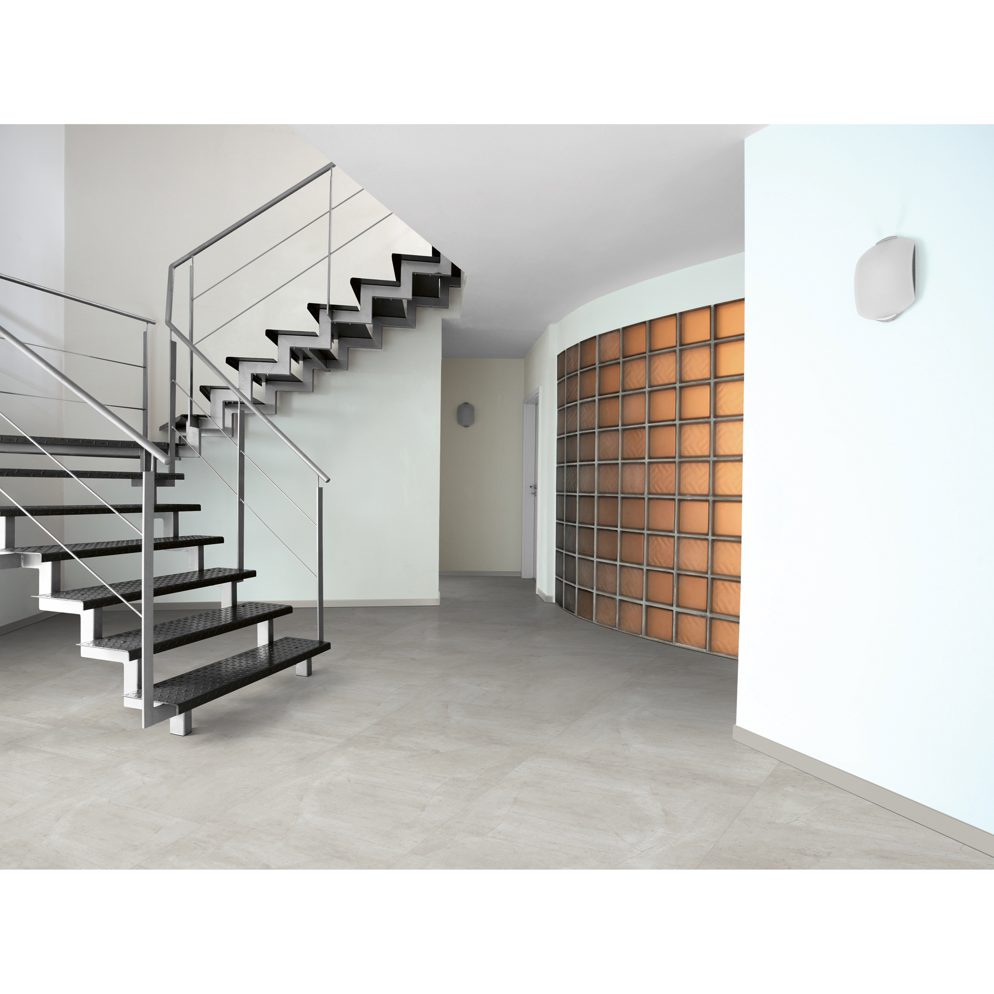 Vinylgolv Floorit Concrete White Click