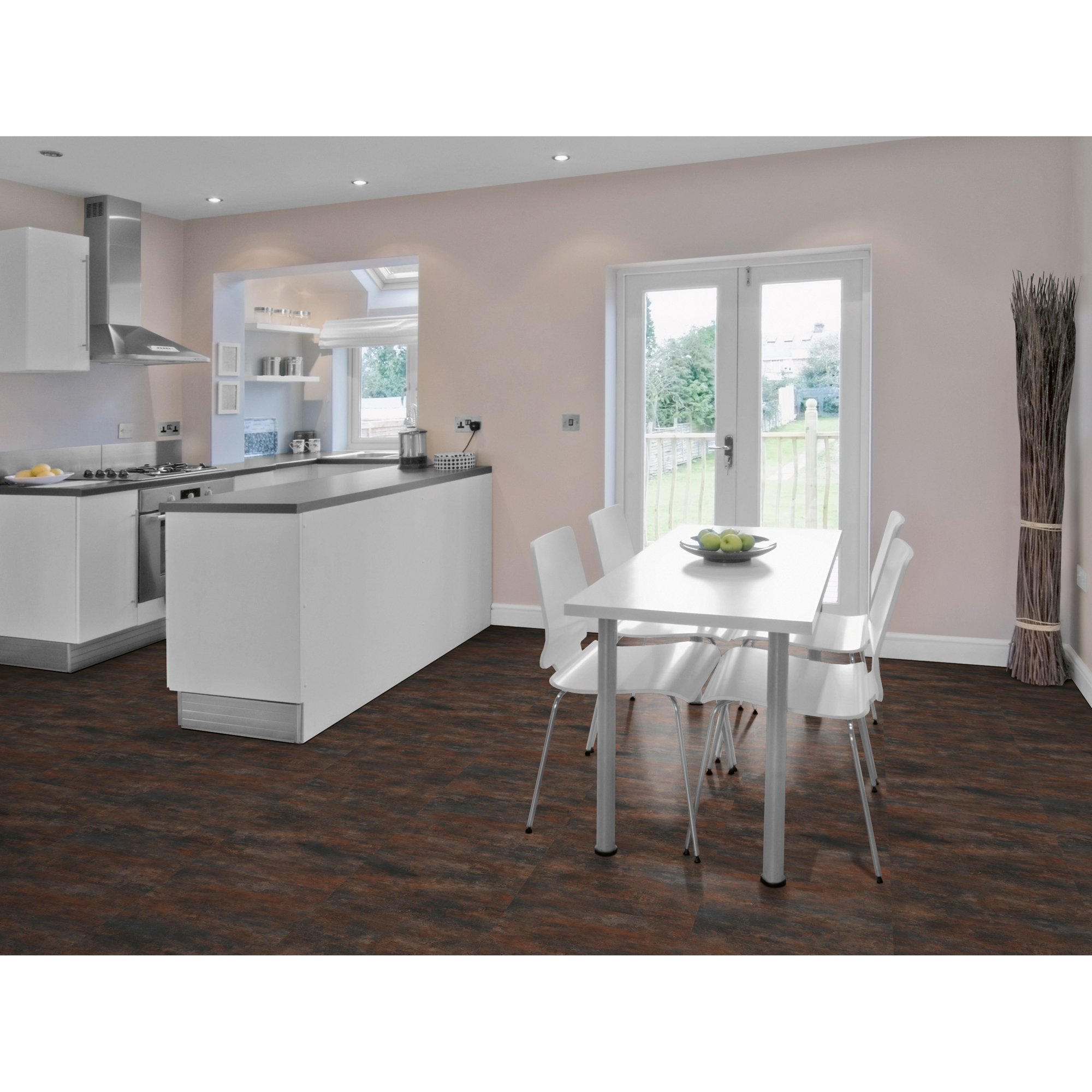 Vinylgolv Floorit Ceramic Steel Click