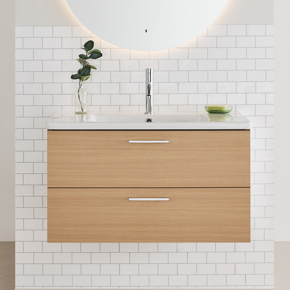 Tvättställsskåp Noro Neo med Tvättställ