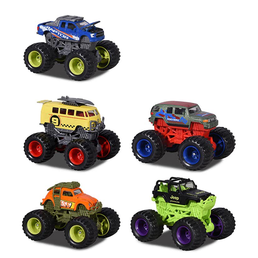 Monsterbilar Majorette 6 Olika