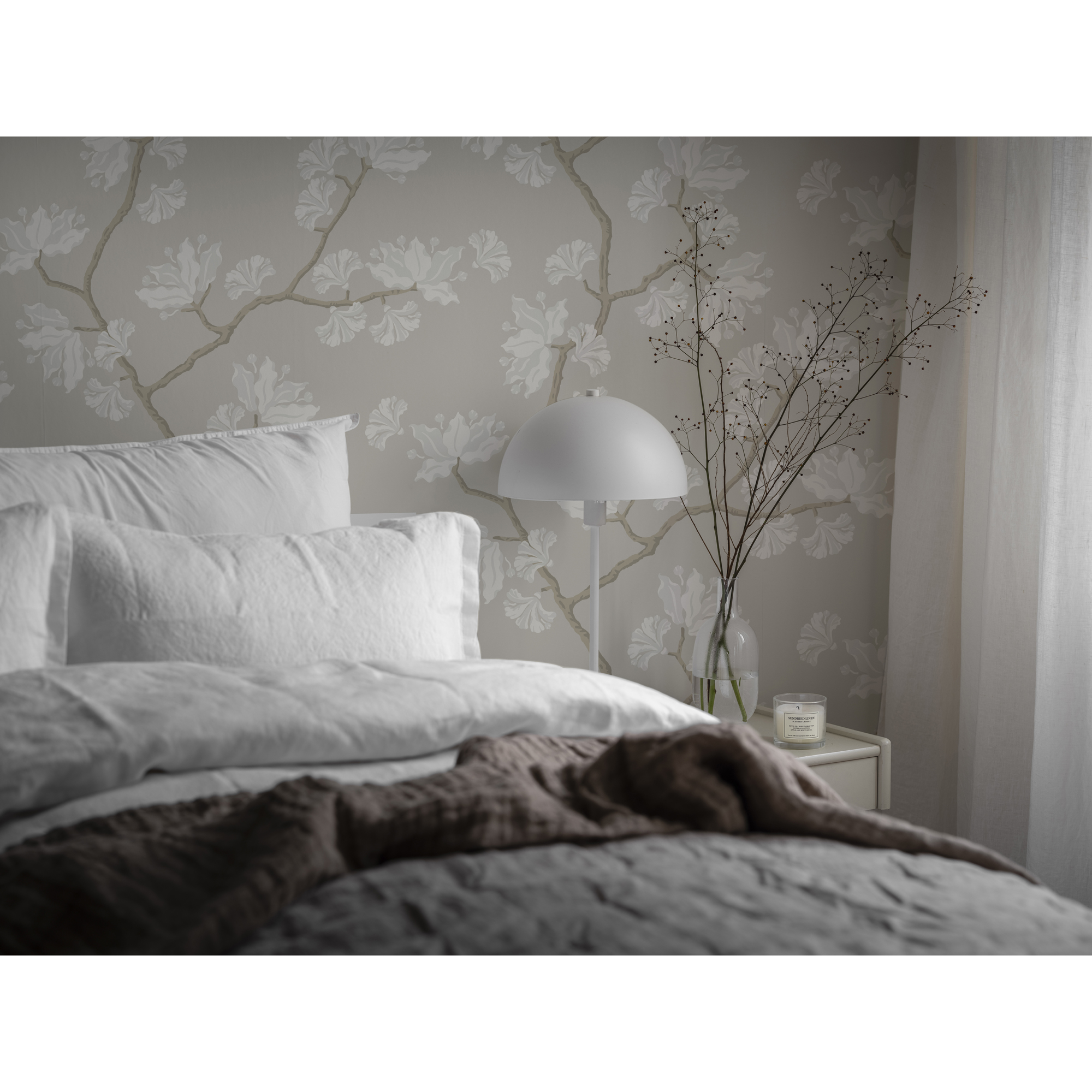 Tapet Duro Magnolia, Beige