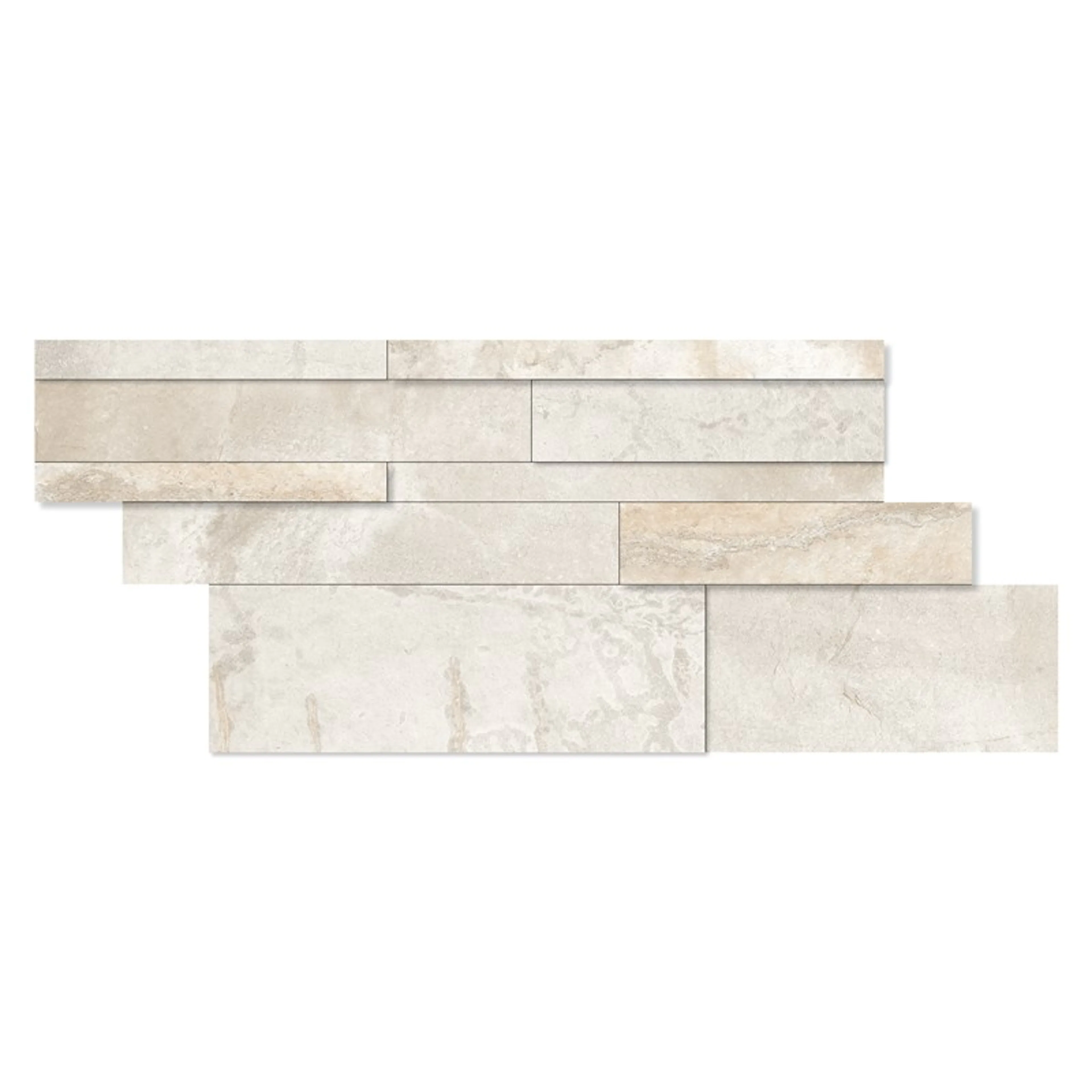 Mosaik Konradssons Climb Vit Stav 30x60 cm