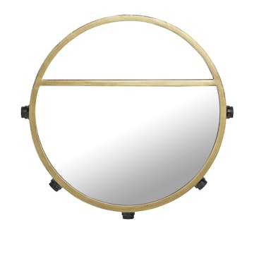 Spegellampa PR Home Bea Svart/Guld 45 cm