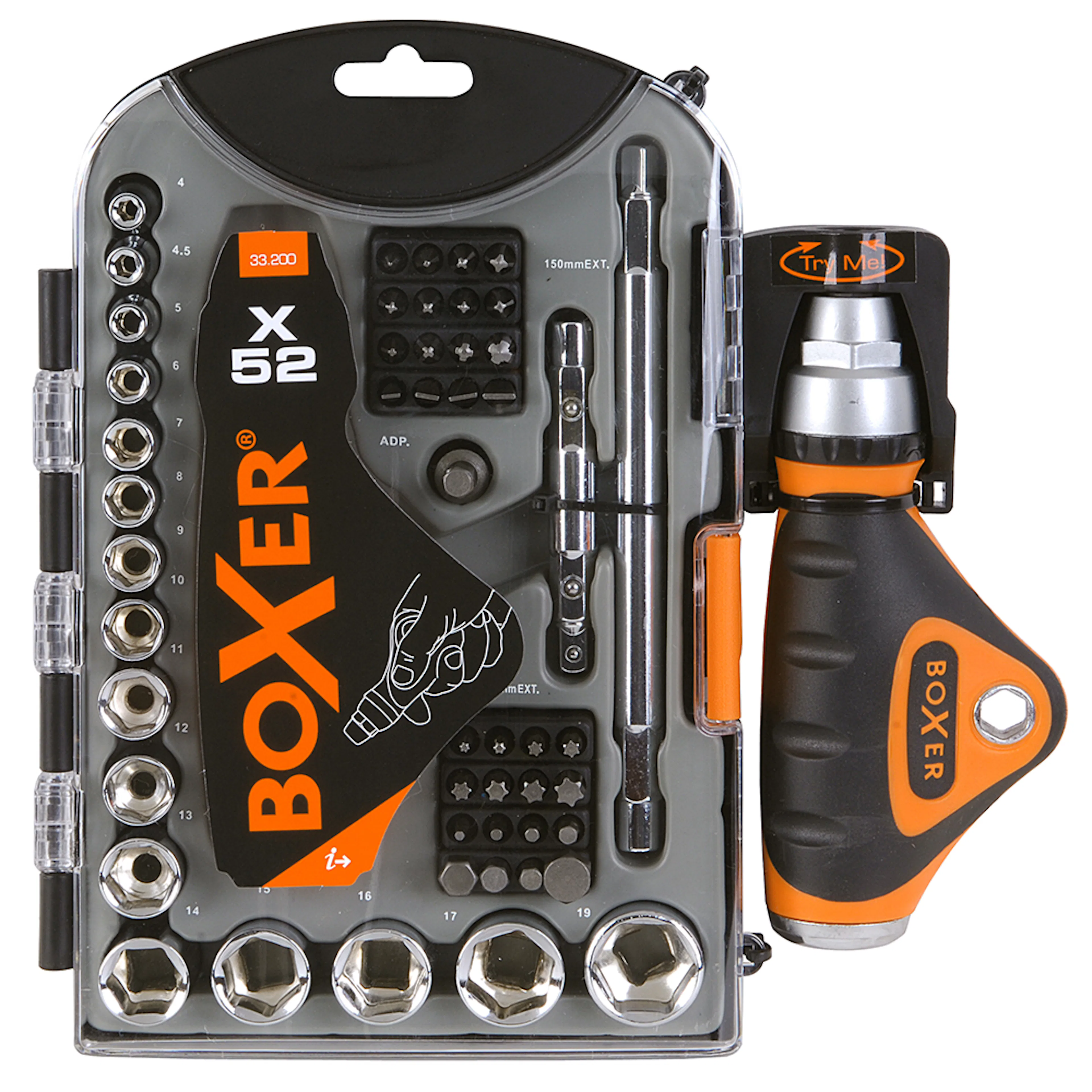 Hyls-/Bitsset Boxer 52-delar