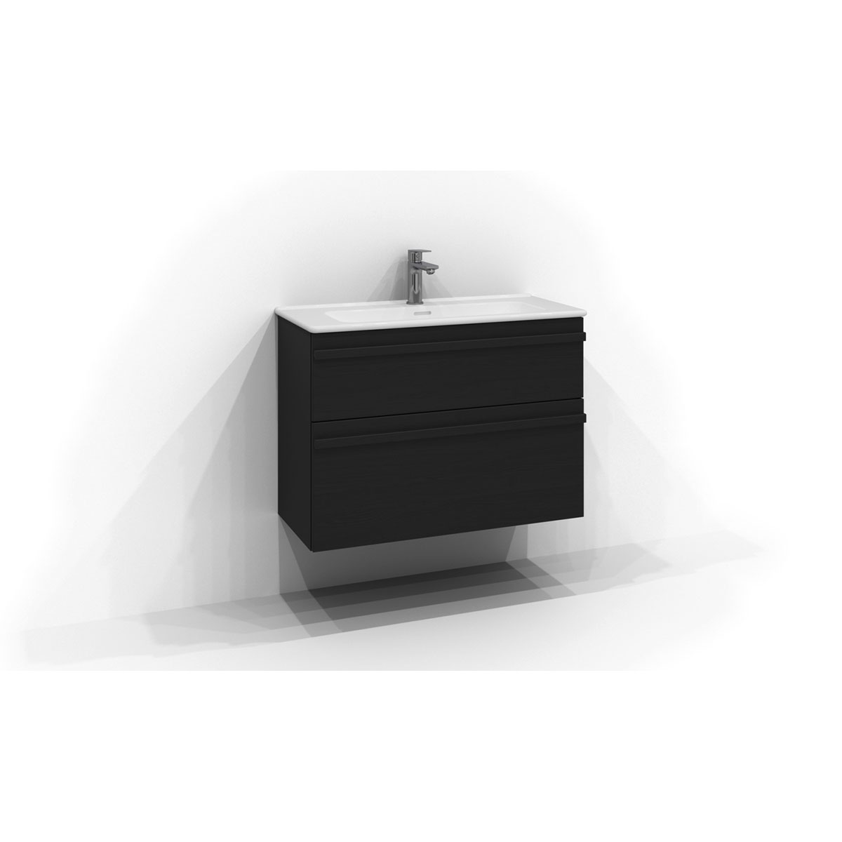 Tvättställsskåp Svedbergs Poem List 350 med 2 Lådor