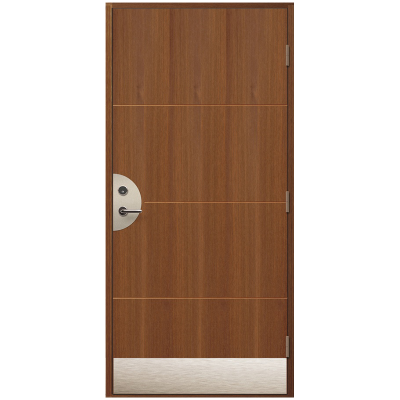 Ytterdörr Effektdörren Stephanie Teak Tät BxH: 8x19 Teak