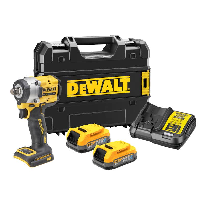 Mutterdragare Dewalt DCF921E2T 18V (2x1,7Ah)