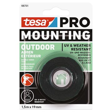 Monteringstejp Tesa Pro Utomhus 19 mm