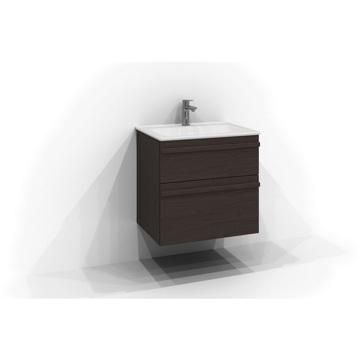 Tvättställsskåp Svedbergs Poem List 450 med 2 Lådor