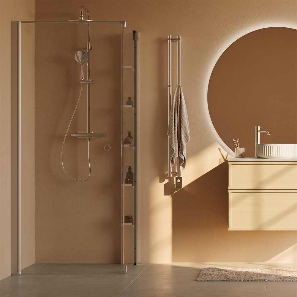 Tvättställsskåp Svedbergs Poem Ram 450 med 2 Lådor