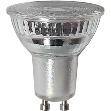 LED-lampa Star Trading GU10 MR16 Spotlight Glas Dimbar 6,7W
