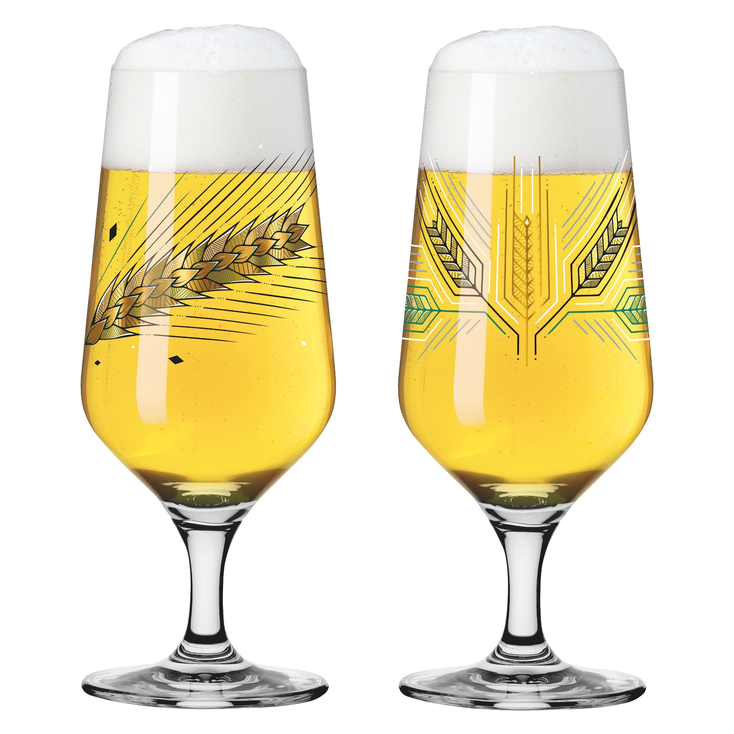 Ölglas Ritzenhoff Brauchzeit Pils 2-p NO: 5 & 6