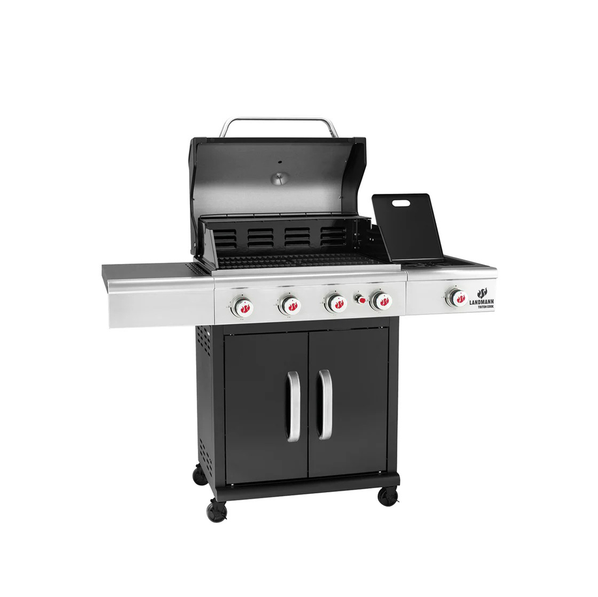 Gasolgrill Landmann Triton 4.1 cooK Svart 12962