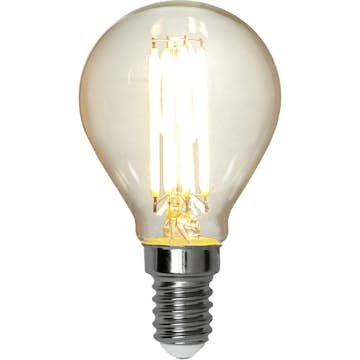 LED-lampa Star Trading Filament E14 P45 Klar 5,9W