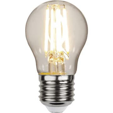 LED-lampa Star Trading Filament E27 G45 Klar 5,9W
