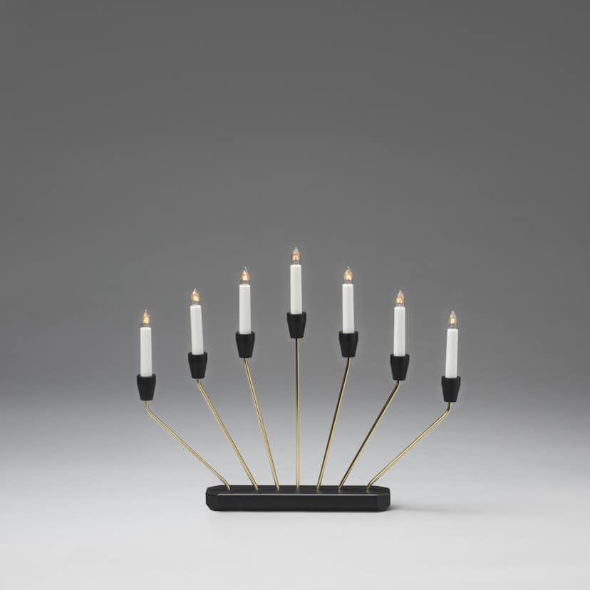 Adventsljusstake Gnosjö Konstsmide 7 L Förmässingad